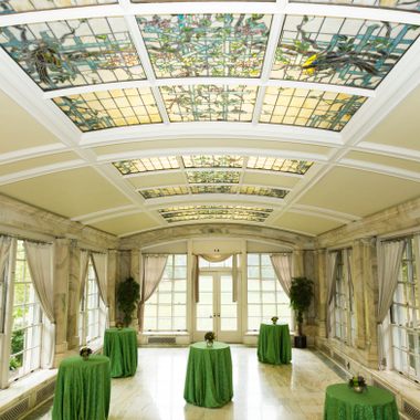 The marble aviary.