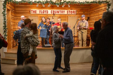 Rock up to the Floyd Country Store on a Friday night for live music.