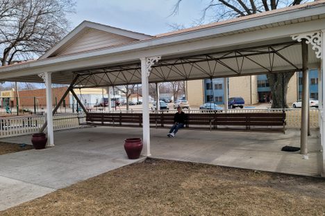 World’s Largest Covered Porch Swing