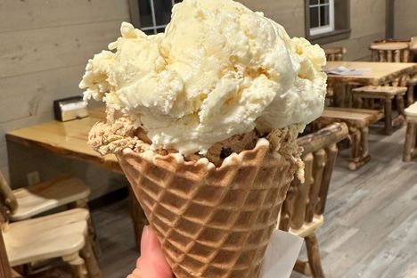 Lucky visitors can try the seasonal paw-paw flavor.