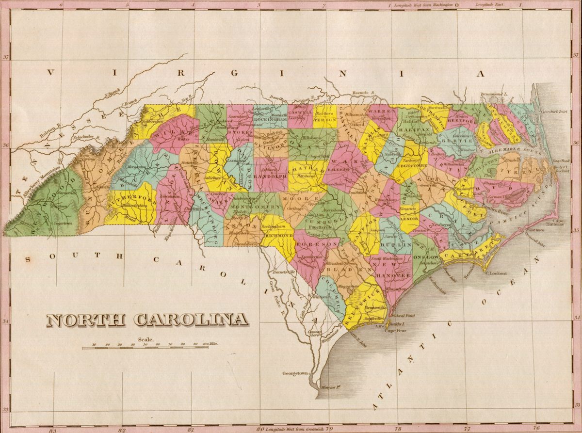 A map of the many different forms of the southern accent (warning