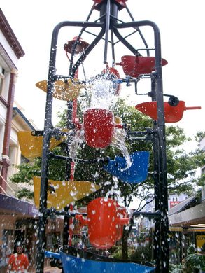 Bucket Fountain