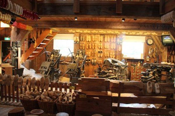 The clog workshop at the Clog Museum
