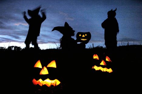 A Halloween party in Scotland in 2004. 