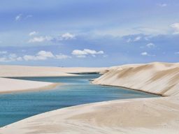 Brazil Lençóis Maranhenses National Park dunes