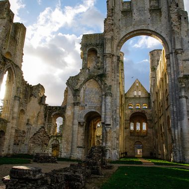 The ruins are said by many to be the most beautiful in France
