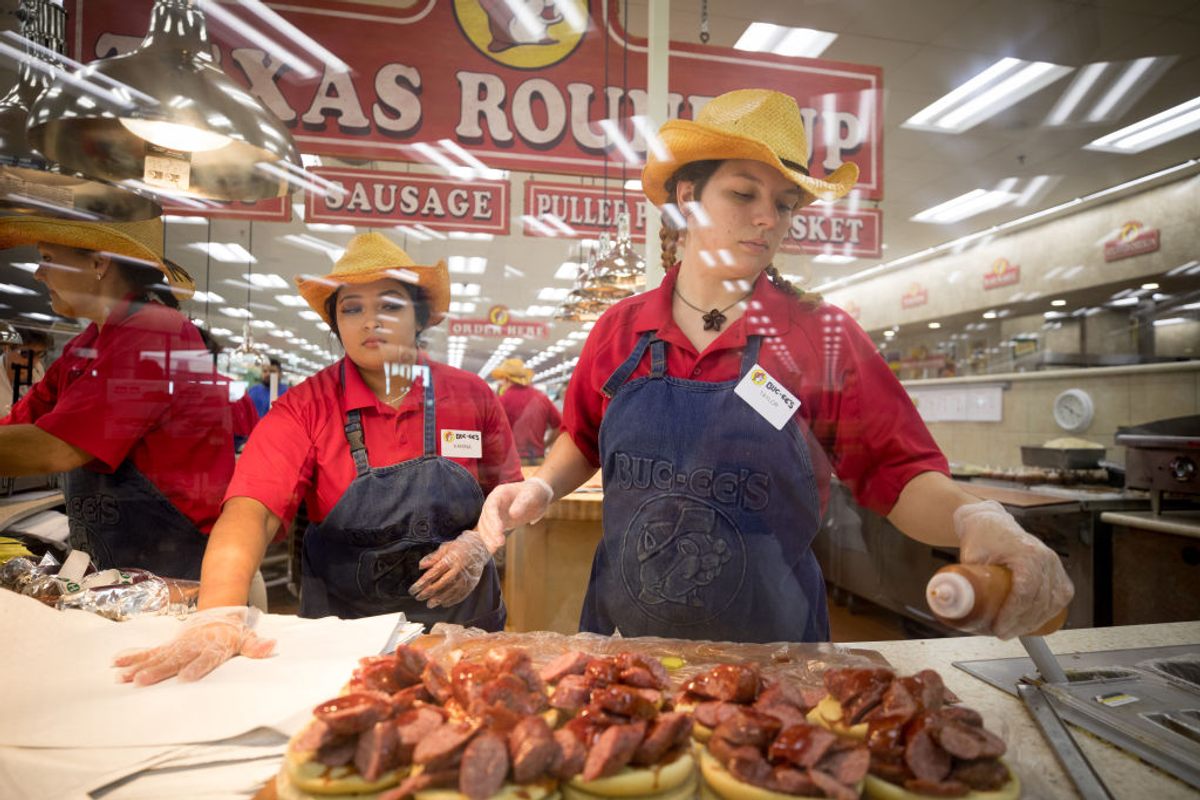 Buc-ee's offers everything from barbecue to a plethora of beaver-themed merchandise.
