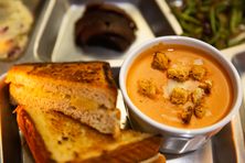 Grilled cheese and tomato soup are soulmates.