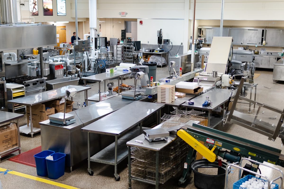 A view of the Metabolic Kitchen.