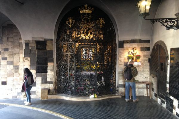 The shrine of Mary at the Stone Gate