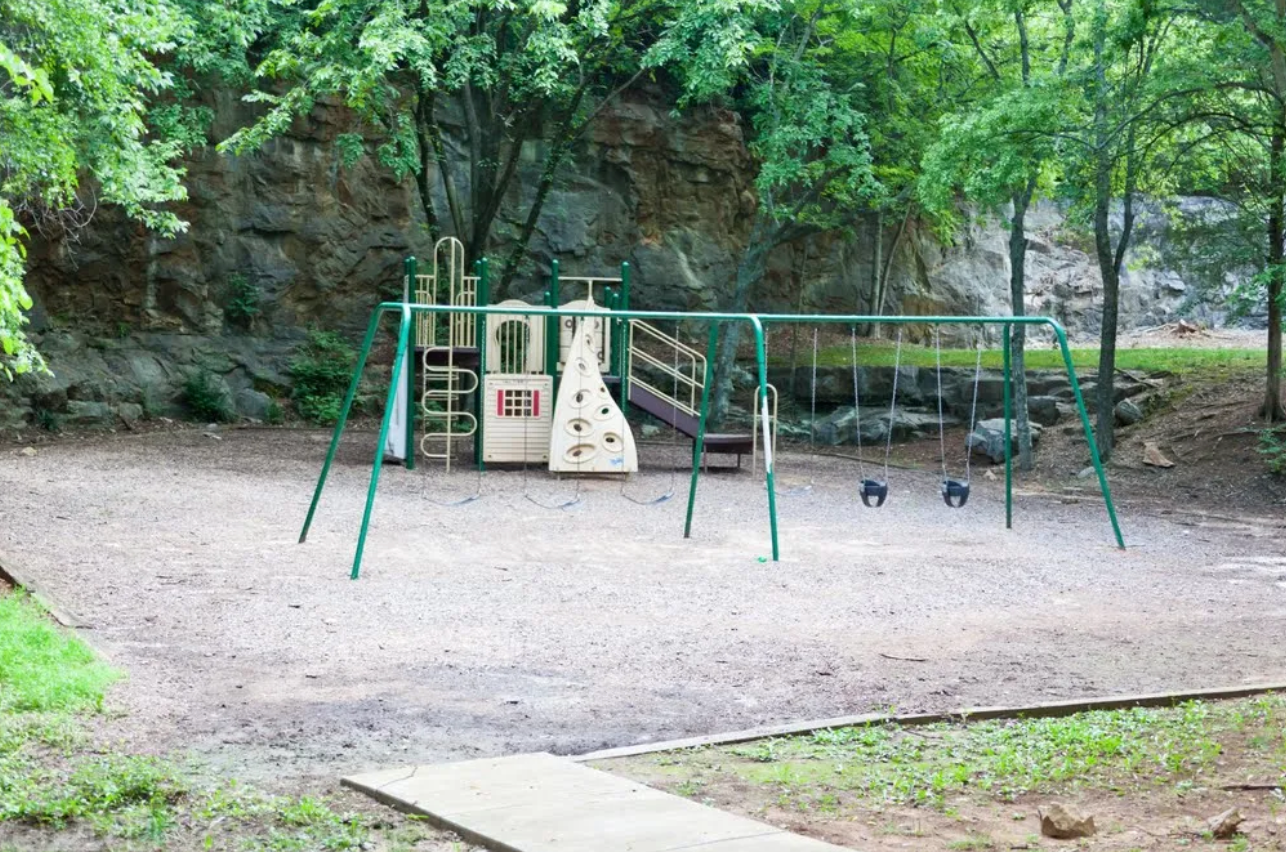 Local legend also has it that a child serial killer in the 1940s dropped his victims’ bodies in this area. 