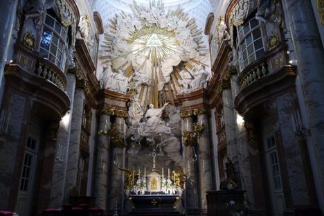 Apotheosis of St Carlo Borromeo