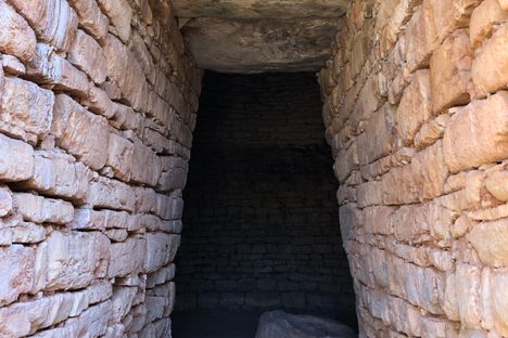 Entrance to the tomb.
