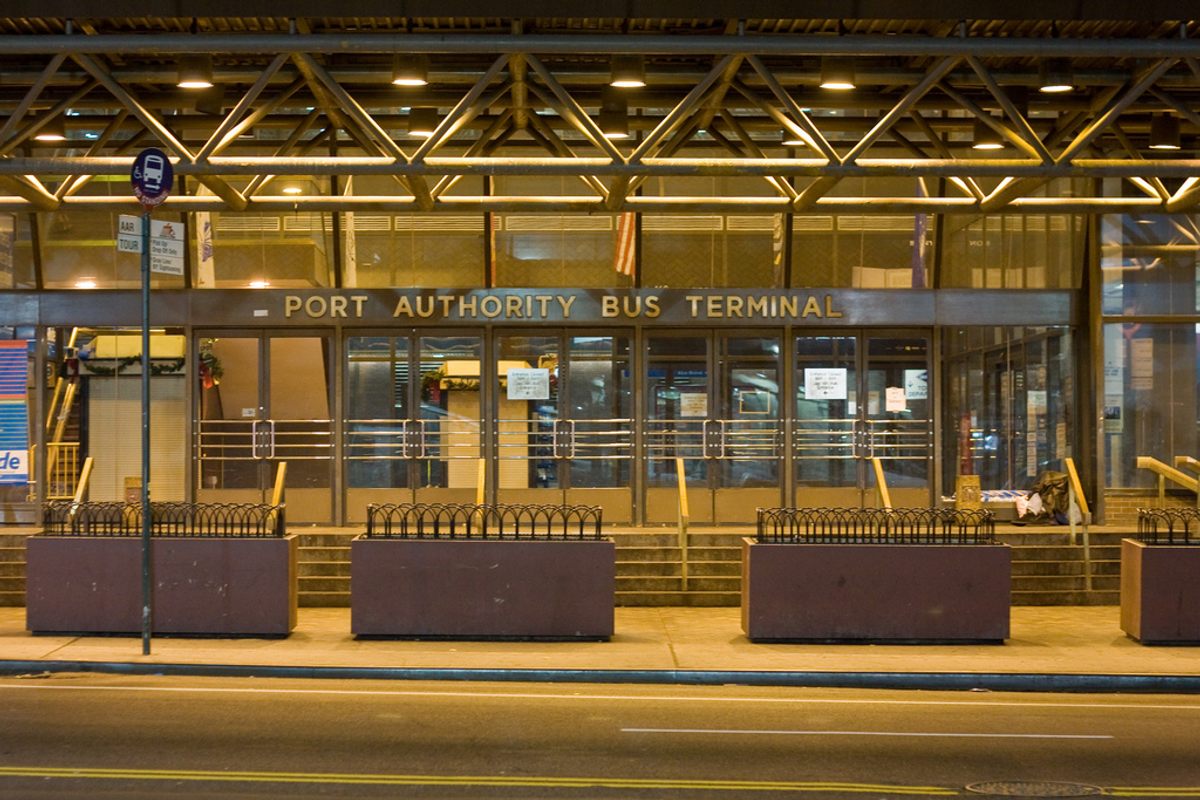 The journey to New Jersey Medieval Times begins at the Port Authority.