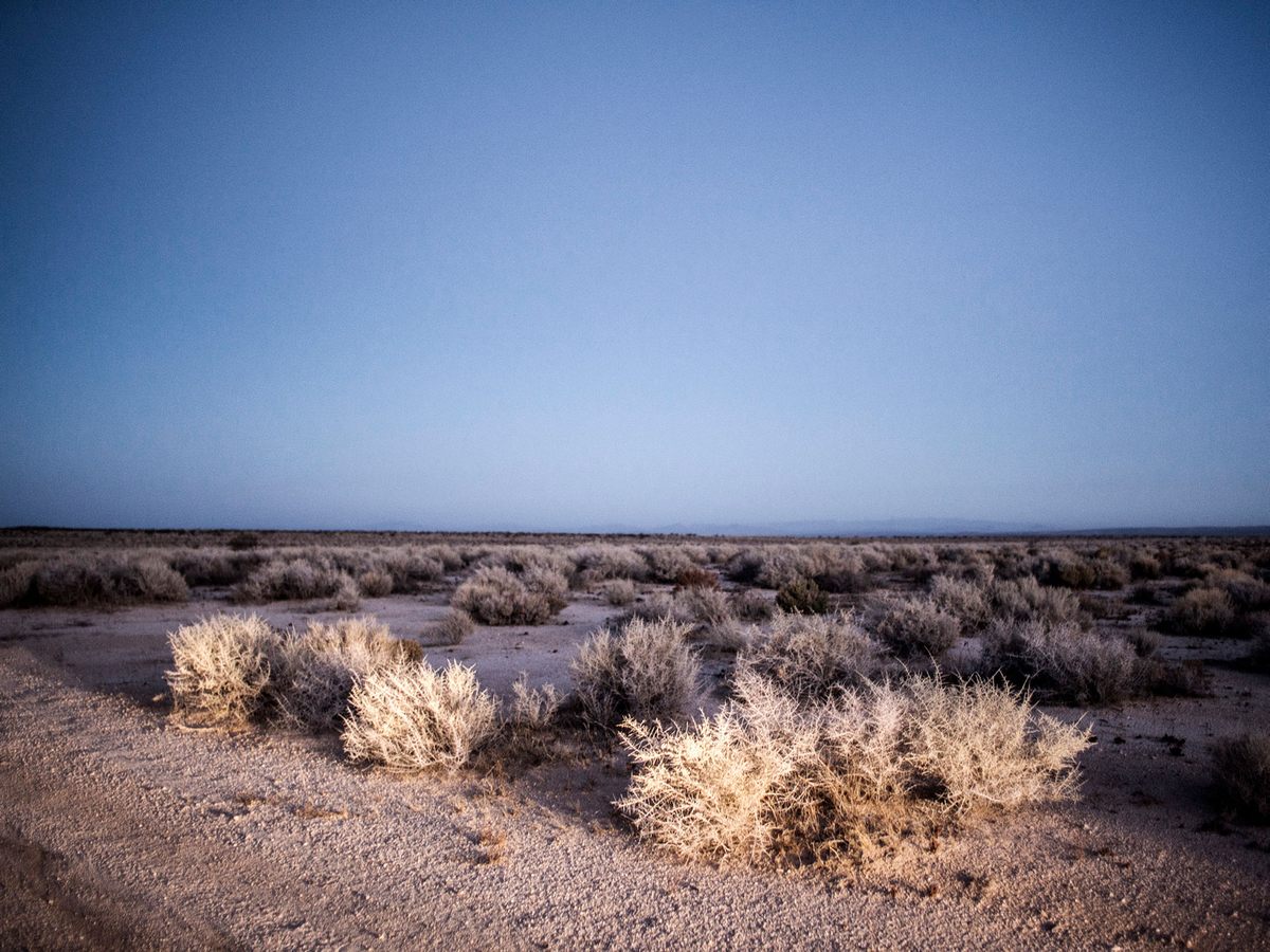 UFO sighting location, Nevada.