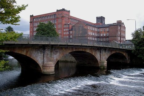 North Mill on the River Derwent.