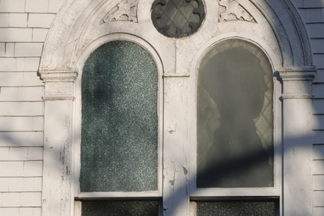 The face in the window.