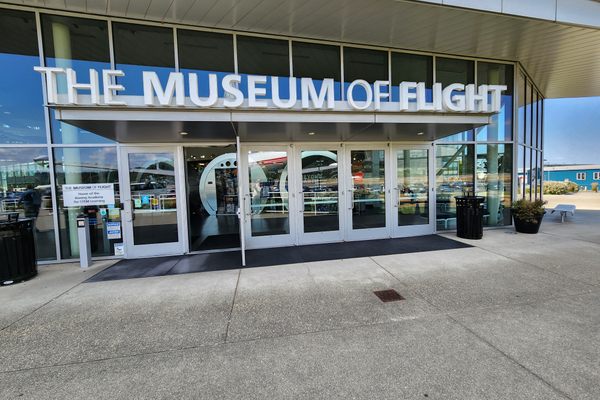 The main entrance to the Museum.