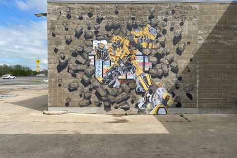 Bumblebee Statue 