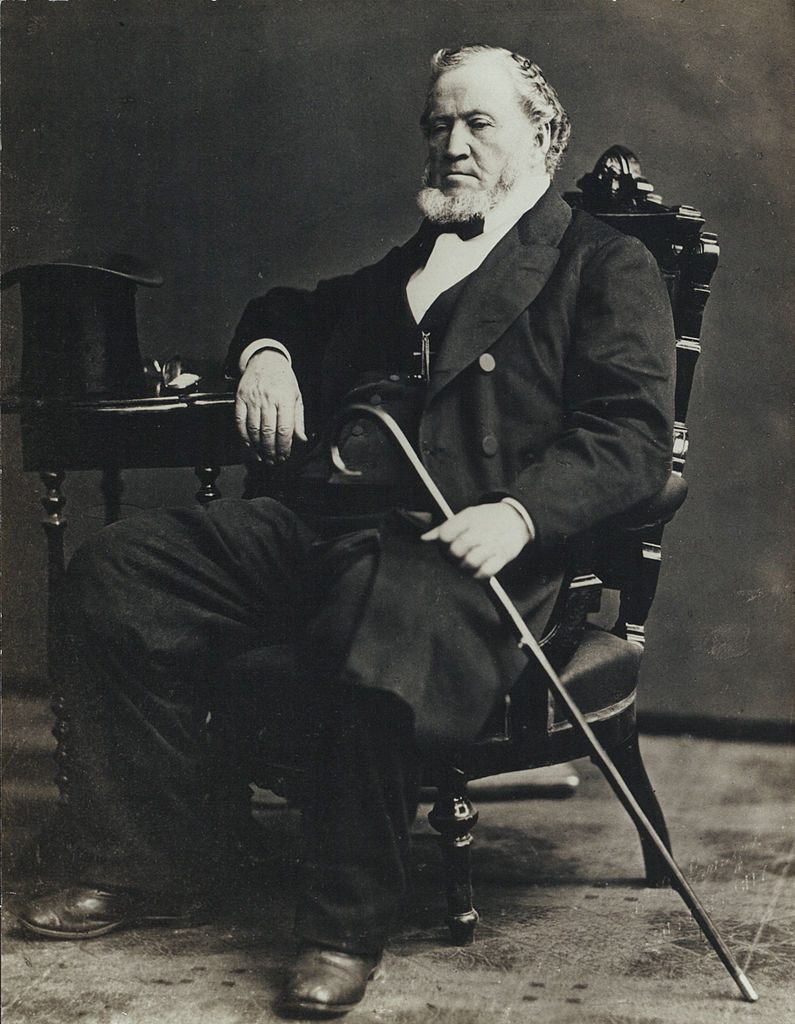 Brigham Young, photographed c. 1870.