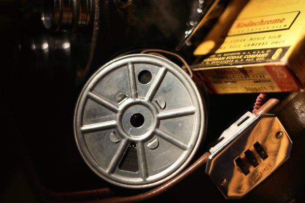 The home movies (not pictured) were found in New Zealand.