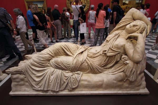 When you visit the Uffizi from home, you get great art and zero crowds.