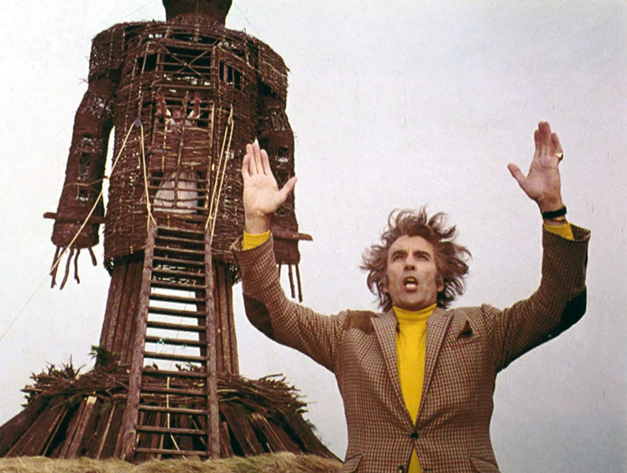 Christopher Lee as Lord Summerisle.