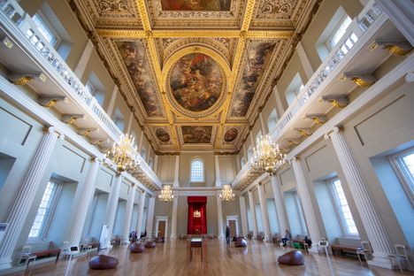 The Rubens Ceiling at the Banqueting House.