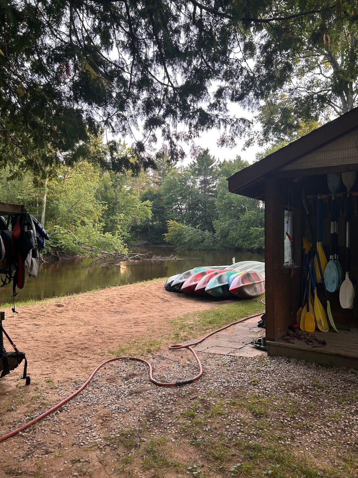 Northland Outfitters rentals on the Manistique River