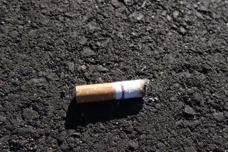 Finally, a solution for cigarette butt litter.