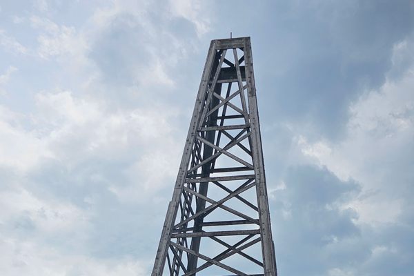 The Norman No. 1 Replica Oil Well