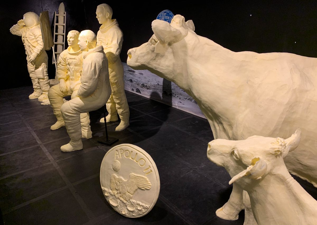 New York State Fair 2019 butter sculpture revealed 