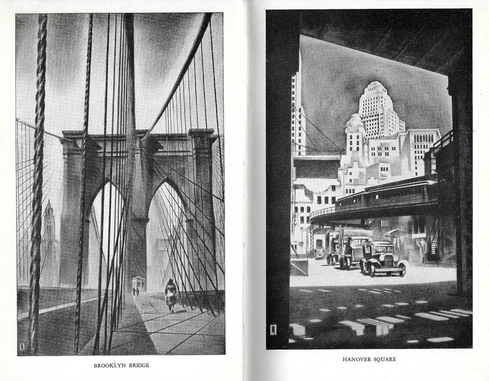 Illustrations from the New York City guide