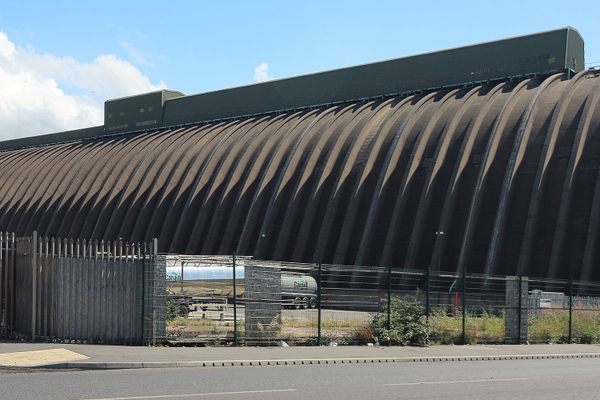 The Tate and Lyle Sugar Silo.