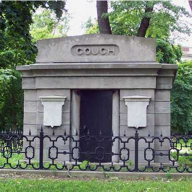 The tomb was built in the 1850s.