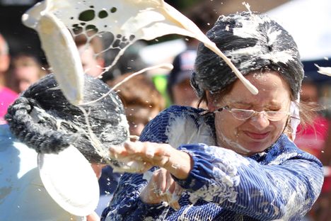 World Custard Pie Throwing Championship