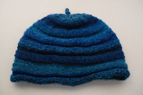 A knit hat.