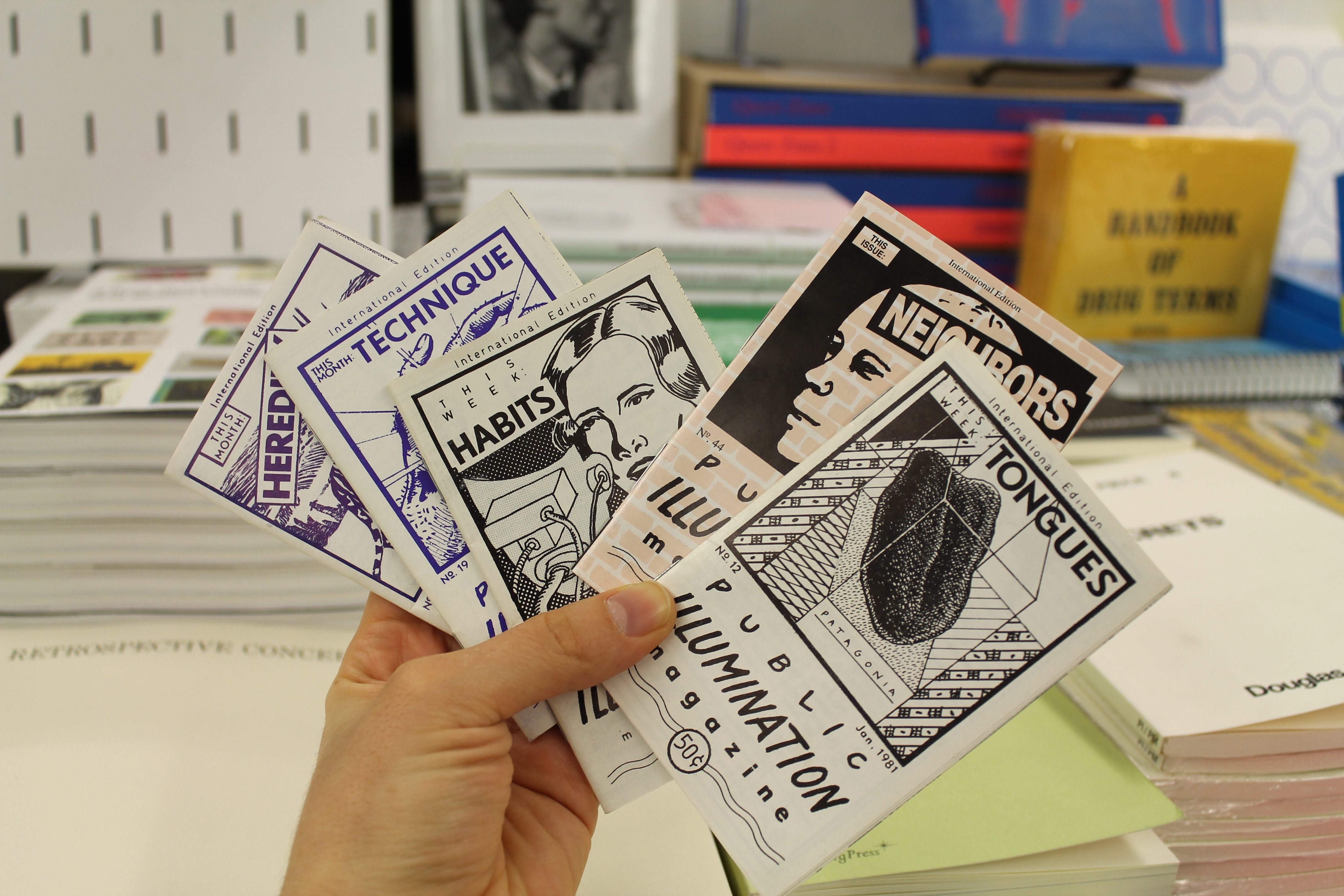 PIM may be the one of the smallest art magazines ever made.