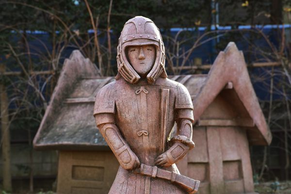 The soldier-type haniwa.