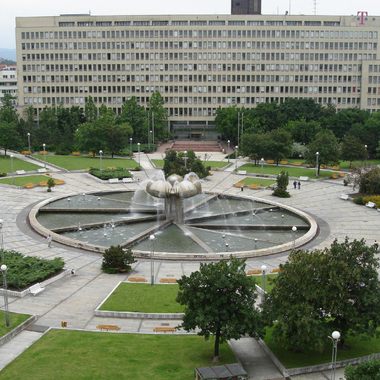 Back when the fountain worked.