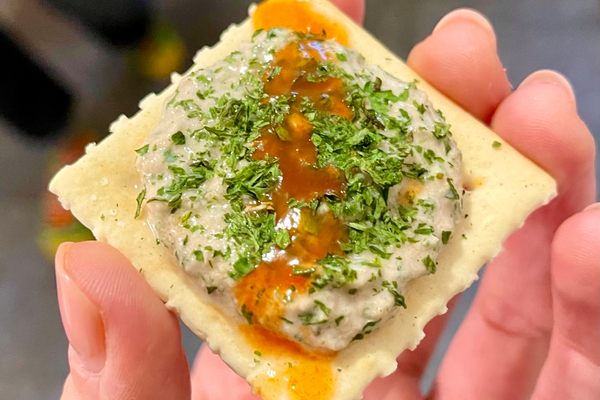 "Cheese of all kinds make delicious and nourishing spreads, too," Adams wrote in her column.