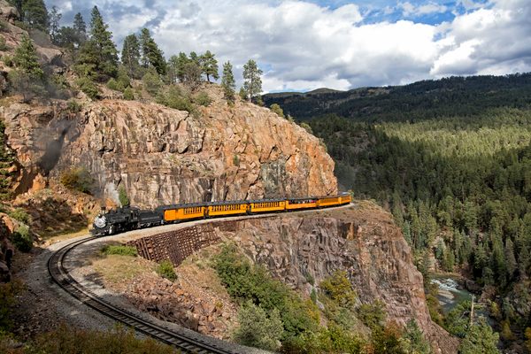 The still-operating Durango &amp; Silverton Narrow Gauge Railroad in Colorado is part of one of America's longest-lived narrow gauge networks. 