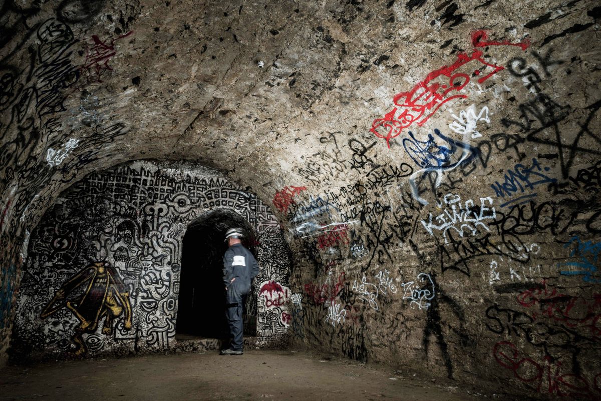 For years, the only people exploring the mysterious Fishbones were graffiti artists, ravers, and spelunkers.