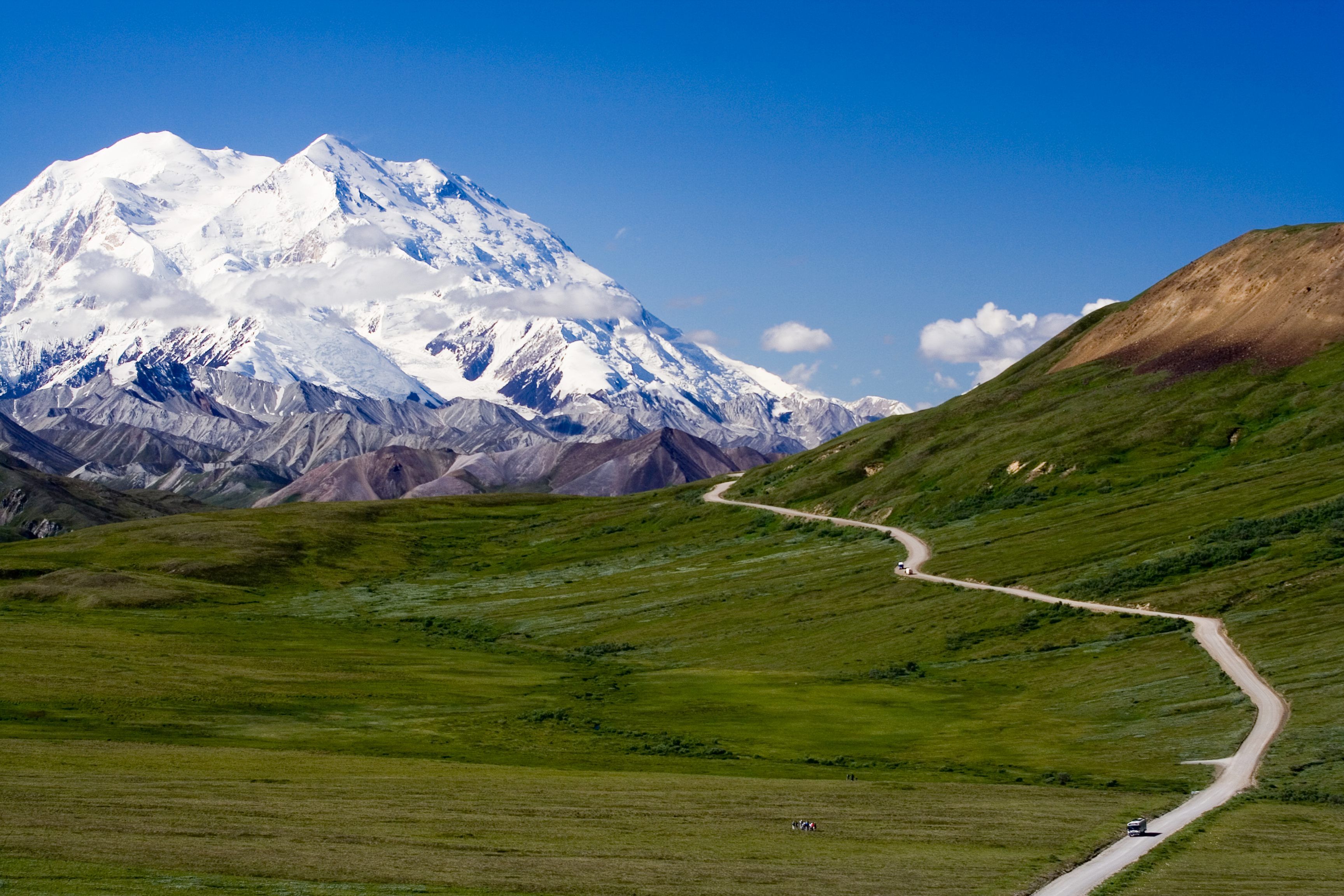 Road into Denali Valley.