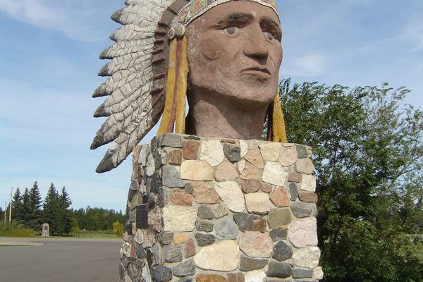 Indian Head Statue