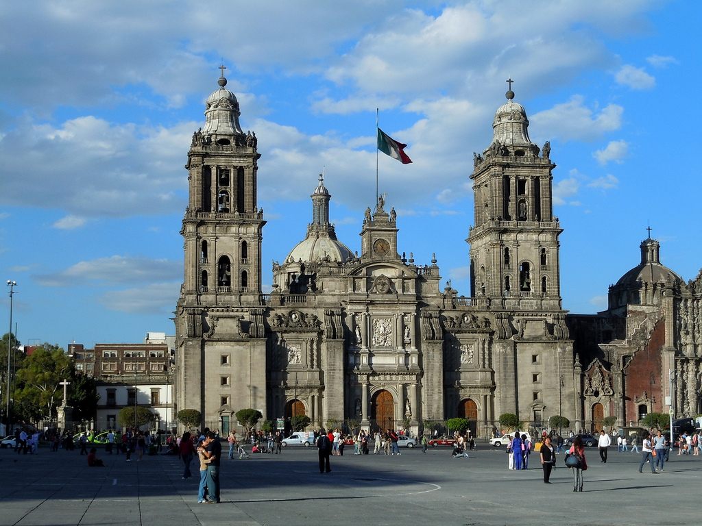 Downtown Mexico City.