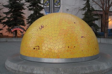 Our Sun, looking radiant in Alaska