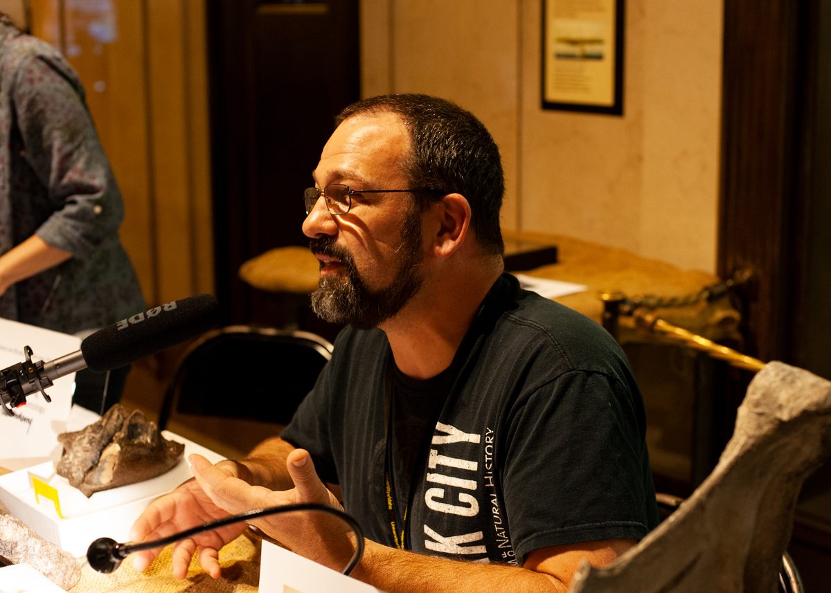 Carl Mehling has been interpreting finds at identification day for roughly two decades.