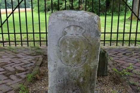 Mason-Dixon survey stone.