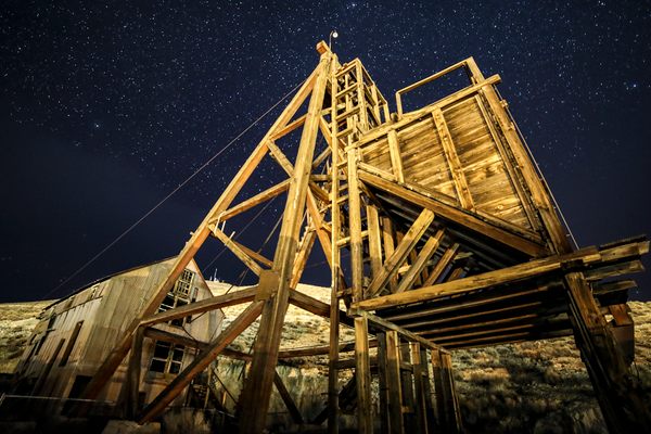 Up to 7,000 stars are visible to the naked eye on a dark night at the stargazing park.
